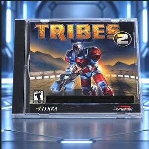 Tribes 2 PC CD ROM Sierra Dynamix Jewel Case Game Disc Pre Owned